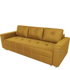 Meble Dla Dzieci|Kanapy I Sofy></noscript>IZABELLA MEBLE Szara sofa z funkcją spania MIRNA automat pojemnik