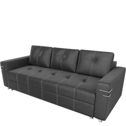 Meble Dla Dzieci|Kanapy I Sofy></noscript>IZABELLA MEBLE Szara sofa z funkcją spania MIRNA automat pojemnik