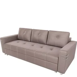 Meble Dla Dzieci|Kanapy I Sofy></noscript>IZABELLA MEBLE Szara sofa z funkcją spania MIRNA automat pojemnik