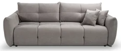 Kanapy I Sofy|Meble Dla Dzieci>LASKI Szara sofa z funkcją spania do salonu nowoczesna BERGAMO