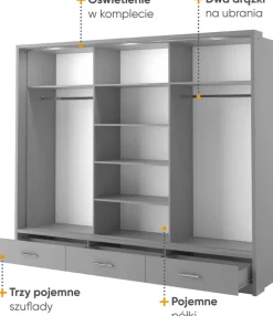 Zestawy Mebli Do Sypialni|Szafy Trzydrzwiowe><noscript><img width=