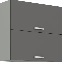 Meble Kuchenne>Lempert Szare meble do kuchni SILVER 1 szary
