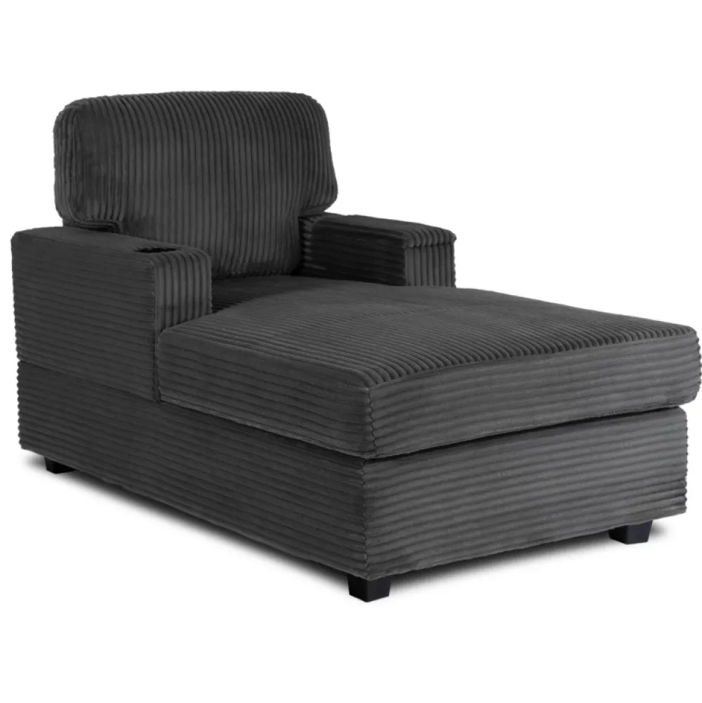 Fotele>MEBEL ELITE fotel wypoczynkowy NUBEN do salonu z podłokietnikami szary