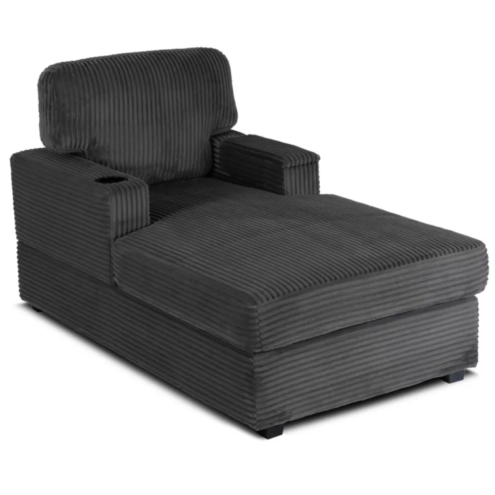 Fotele>MEBEL ELITE fotel wypoczynkowy NUBEN do salonu z podłokietnikami szary