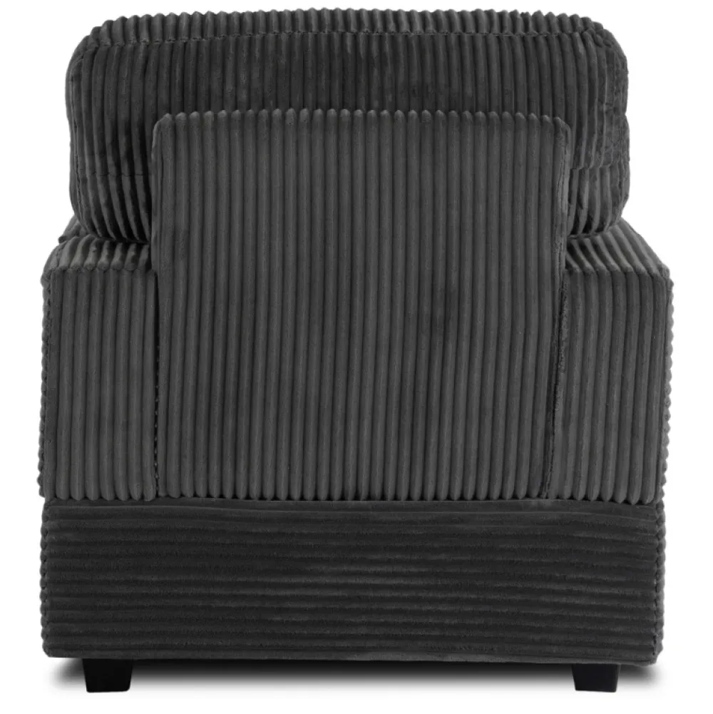 Fotele>MEBEL ELITE fotel wypoczynkowy NUBEN do salonu z podłokietnikami szary