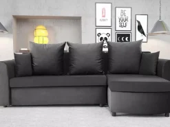 Narożniki></noscript>NEXT COLLECTION Szary narożnik nowoczesny do salonu ANGELLO