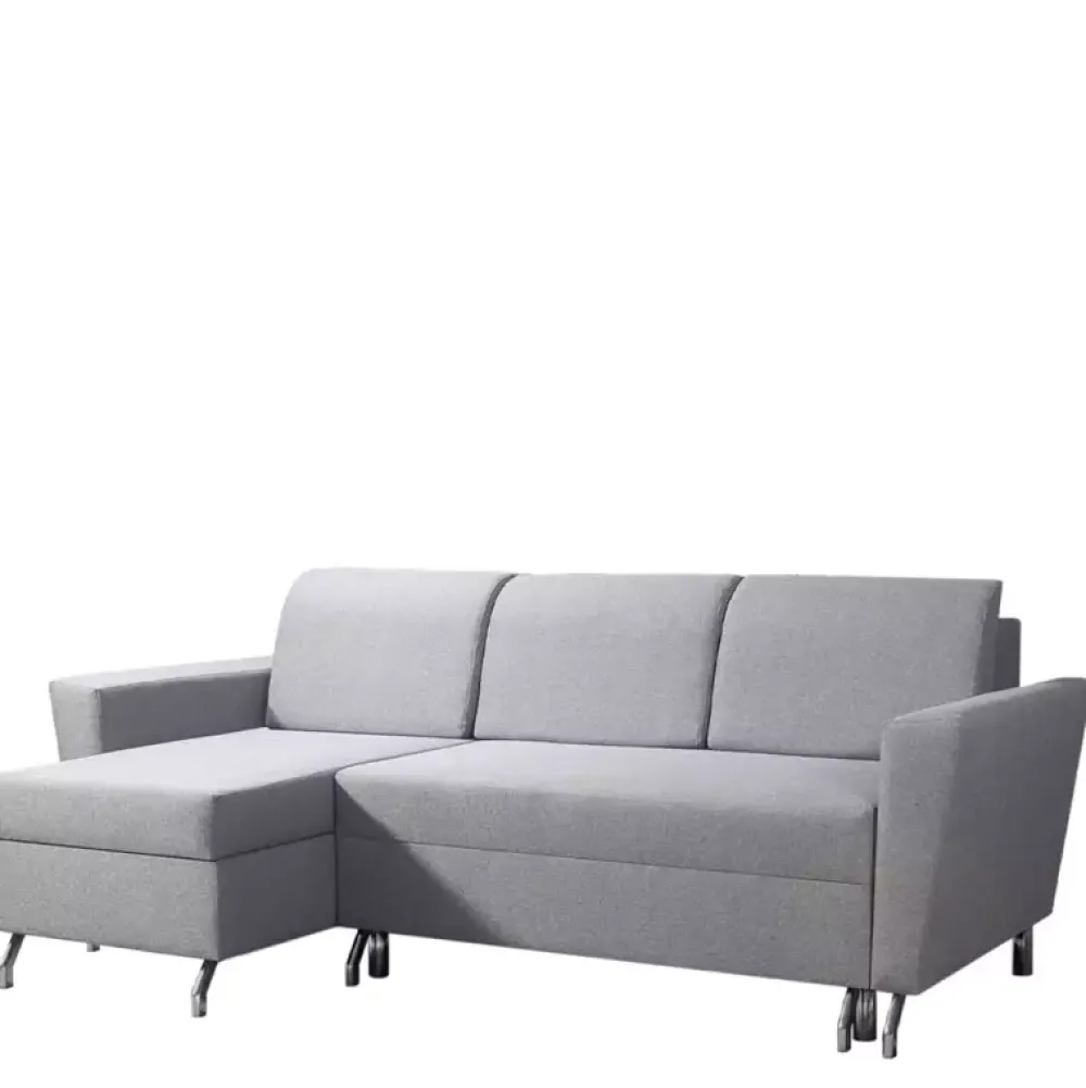 Narożniki>IZABELLA MEBLE Szary narożnik skandynawski SKIEN