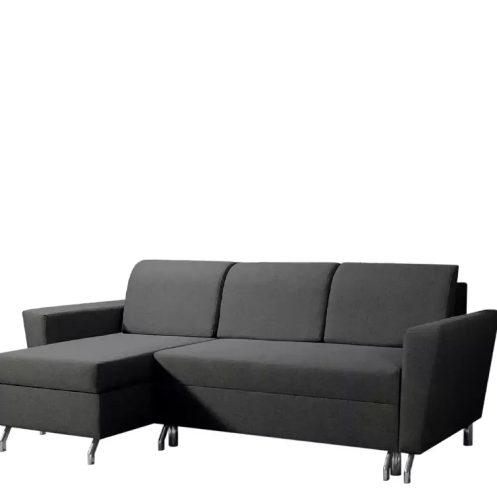 Narożniki>IZABELLA MEBLE Szary narożnik skandynawski SKIEN