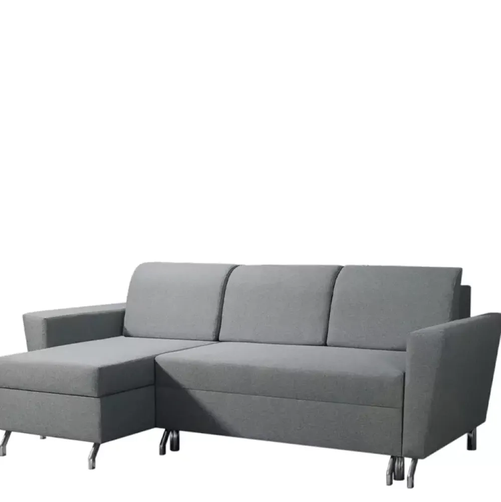 Narożniki>IZABELLA MEBLE Szary narożnik skandynawski SKIEN