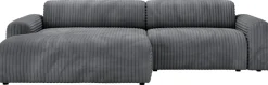 Narożniki>Polak Meble Szary nowoczesny narożnik do salonu SEFO prawostronny