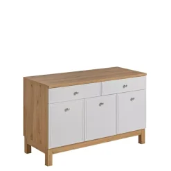 Meble Łazienkowe|Szafki Łazienkowe>COMAD Szeroka szafka łazienkowa 120 cm pod umywalkę SAGA