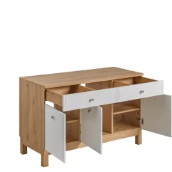 Meble Łazienkowe|Szafki Łazienkowe></noscript>COMAD Szeroka szafka łazienkowa 120 cm pod umywalkę SAGA