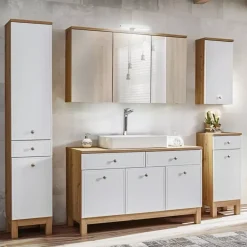 Meble Łazienkowe|Szafki Łazienkowe></noscript>COMAD Szeroka szafka łazienkowa 120 cm pod umywalkę SAGA