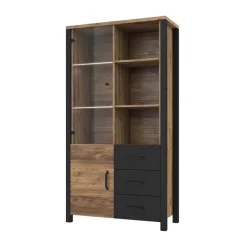 Zestawy Mebli Do Salonu|Witryny>Helvetia Szeroka witryna do salonu ONLY