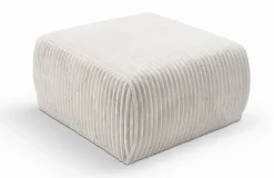 Meble Dla Dzieci|Meble Młodzieżowe>LASKI Sztruksowa pufa tapicerowana do siedzenia AZELIA beżowa