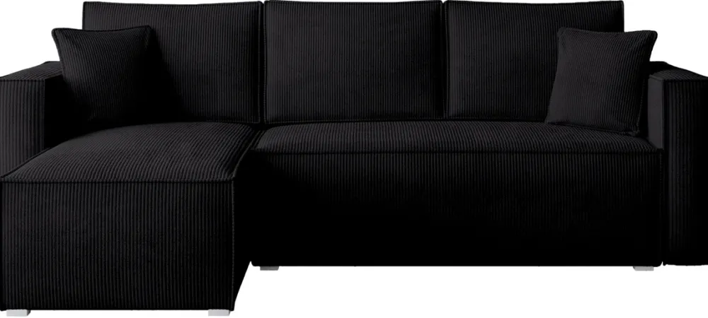 Meble Dla Dzieci|Meble Młodzieżowe>BROMARKT Sztruksowa rogówka z funkcją spania TOP