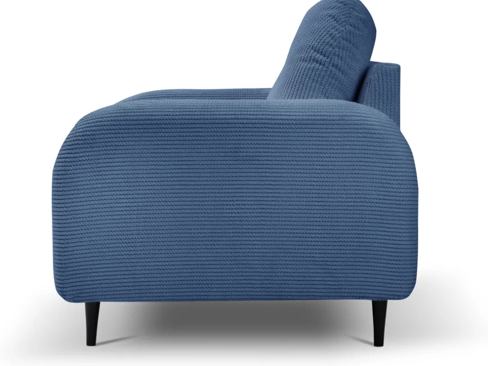 Fotele>LASKI Sztruksowy fotel do salonu OBLAK