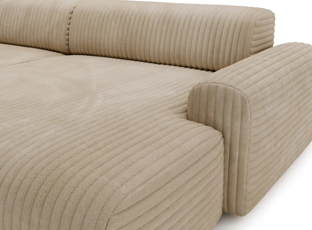 Meble Dla Dzieci|Narożniki>Polak Meble Sztruksowy narożnik do salonu prawostronny SEFO