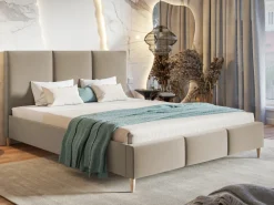 Meble Dla Dzieci|Łóżka Młodzieżowe>Riban Tapicerowane łóżko do sypialni 120x200 cm LIMBO nowoczesne