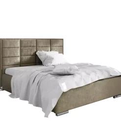Łóżka Nowoczesne|Łóżka Dwuosobowe>Gruszka Tapicerowane łóżko z oparciem 180x200 CARACAS