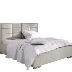 Łóżka Nowoczesne|Łóżka Dwuosobowe>Gruszka Tapicerowane łóżko z oparciem 180x200 CARACAS