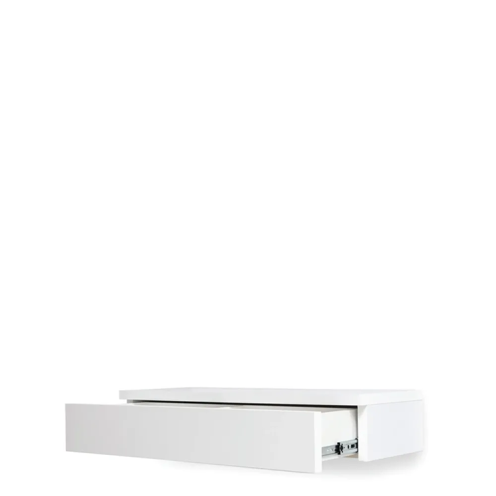 Zestawy Mebli Do Sypialni|Toaletki I Konsole>GiB Meble Toaletka biała w stylu nowoczesnym NARNI połysk biały