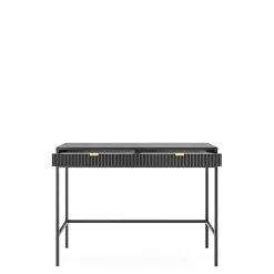 Biurka|Toaletki I Konsole>PIASKI Toaletka glamour czarna AVANTI czarny