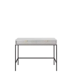 Biurka|Toaletki I Konsole>PIASKI Toaletka glamour z szufladami AVANTI szary