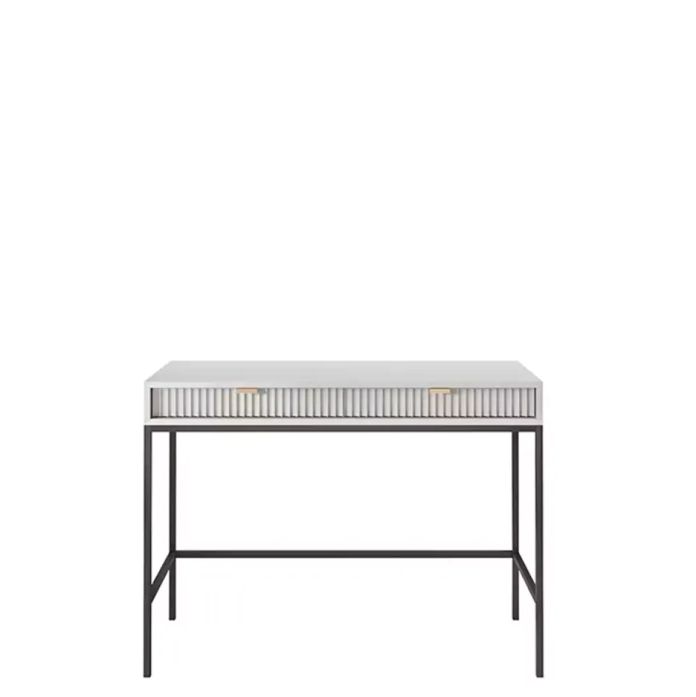 Biurka|Toaletki I Konsole>PIASKI Toaletka glamour z szufladami AVANTI szary