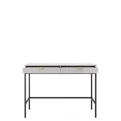 Biurka|Toaletki I Konsole>PIASKI Toaletka glamour z szufladami AVANTI szary