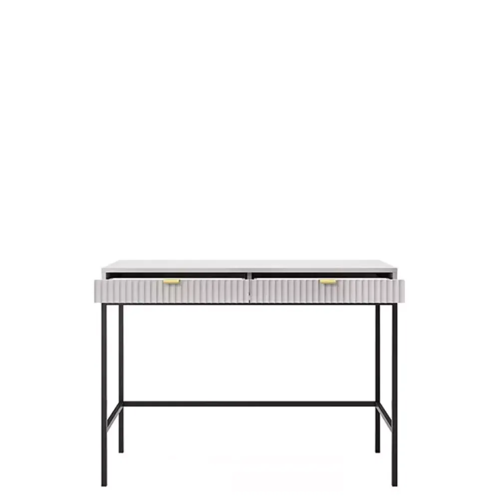 Biurka|Toaletki I Konsole>PIASKI Toaletka glamour z szufladami AVANTI szary