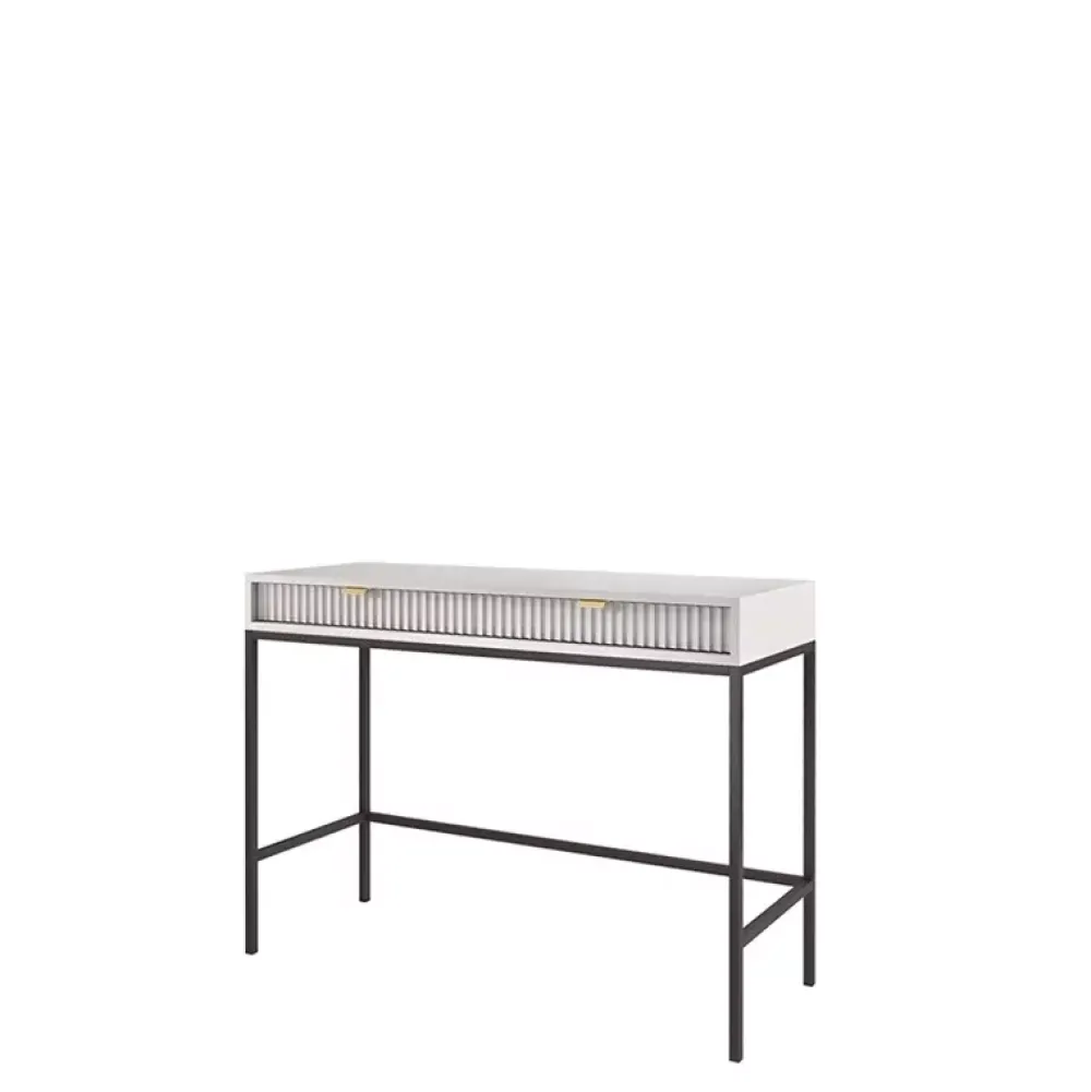 Biurka|Toaletki I Konsole>PIASKI Toaletka glamour z szufladami AVANTI szary