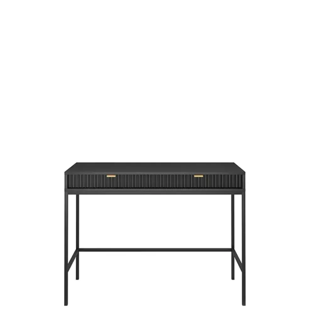 Biurka|Toaletki I Konsole>PIASKI Toaletka nowoczesna AVANTI czarny