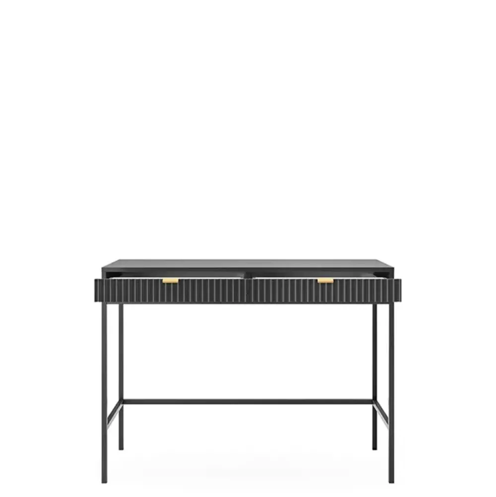 Biurka|Toaletki I Konsole>PIASKI Toaletka nowoczesna AVANTI czarny