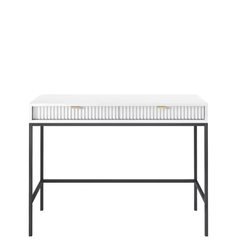 Biurka|Toaletki I Konsole>PIASKI Toaletka nowoczesna biała AVANTI biały