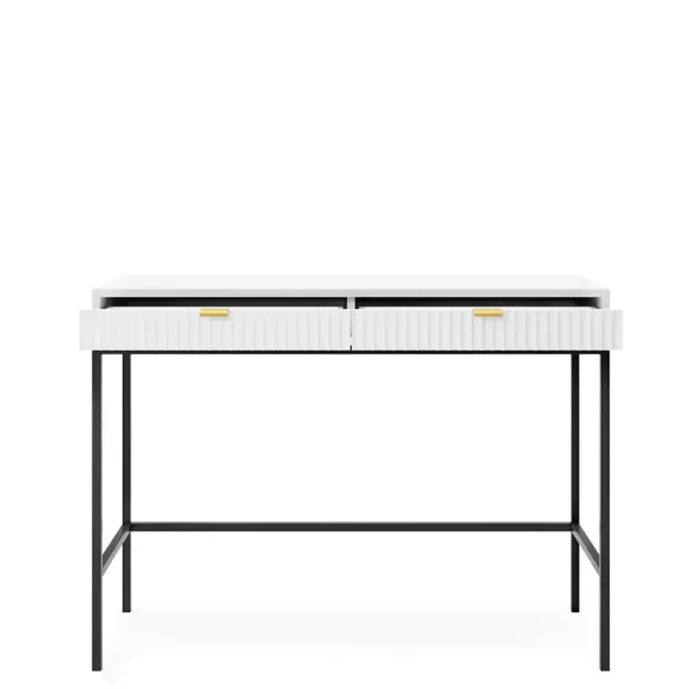 Biurka|Toaletki I Konsole>PIASKI Toaletka nowoczesna biała AVANTI biały