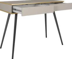 Zestawy Mebli Do Salonu|Toaletki I Konsole>PIASKI Toaletka nowoczesna z szufladami 102 cm ORVIETO biały