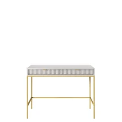 Biurka|Toaletki I Konsole>PIASKI Toaletka nowoczesna z szufladami AVANTI szary