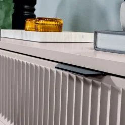 Toaletki I Konsole>JARSTOL Toaletka z szufladami LATINA kaszmir