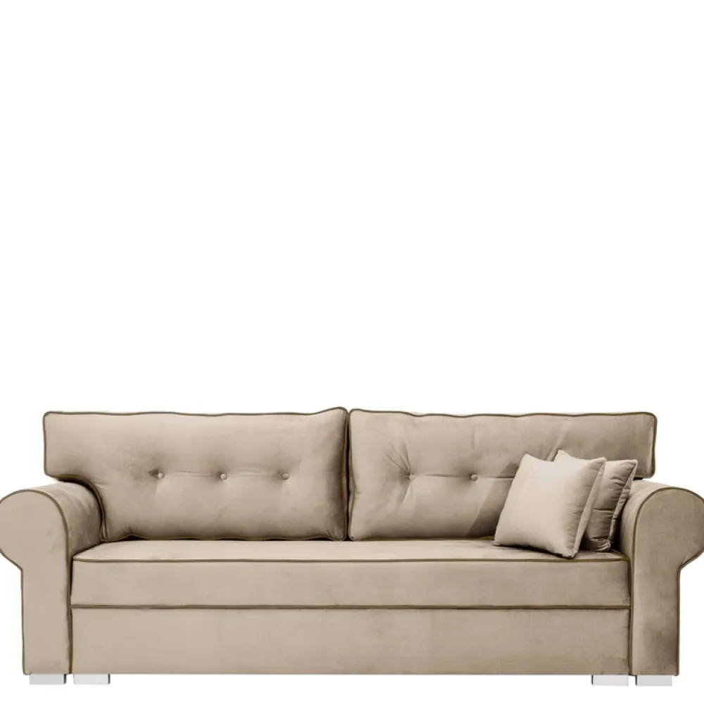 Kanapy I Sofy>NEXT COLLECTION Trzyosobowa sofa w stylu glamour SUSAN