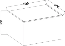 Meble Kuchenne></noscript>Lempert Uchylna kuchenna szafka górna 60 cm MARGARET