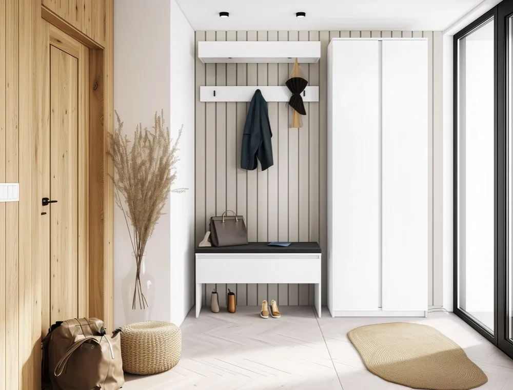 Wieszaki Do Przedpokoju|Garderoby>lenart. Wieszak ścienny poziomy na ubrania do przedpokoju SIMPLY szary