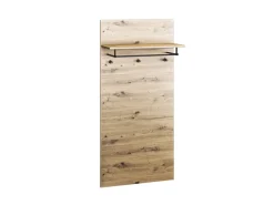 Wieszaki Do Przedpokoju|Zestawy Mebli Do Salonu>ML Meble Wieszak ścienny z półką do przedpokoju NEVIO dąb artisan.