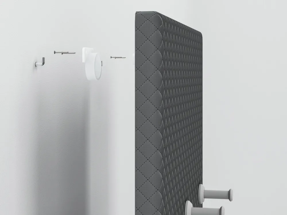 Wieszaki Do Przedpokoju>ML Meble Wieszak tapicerowany do przedpokoju 34x102 cm HYGA