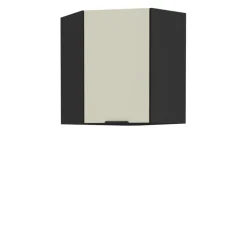 Meble Kuchenne>Lempert Wisząca narożna szafka kuchenna 60x60 cm ANES kaszmir