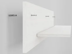 Zestawy Mebli Do Sypialni|Zestawy Mebli Młodzieżowych></noscript>ML Meble Wisząca półka na książki 138 cm BLANCO sosna śnieżna