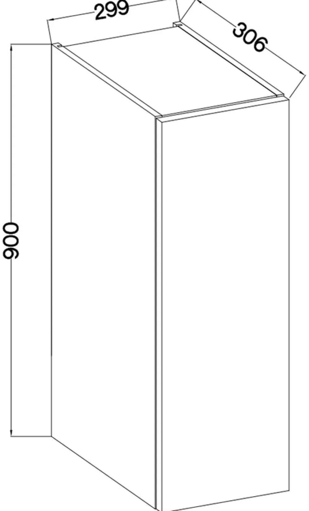 Meble Kuchenne>Lempert Wisząca szafka kuchenna 30 cm MARGARET orzech okapi