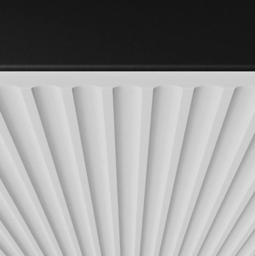 Szafki Rtv>Arton Wisząca szafka RTV 200 cm z półkami do salonu TAVIO czarno biała