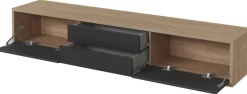 Szafki Rtv>Helvetia Wisząca szafka RTV 180 cm z szufladami FRIDA