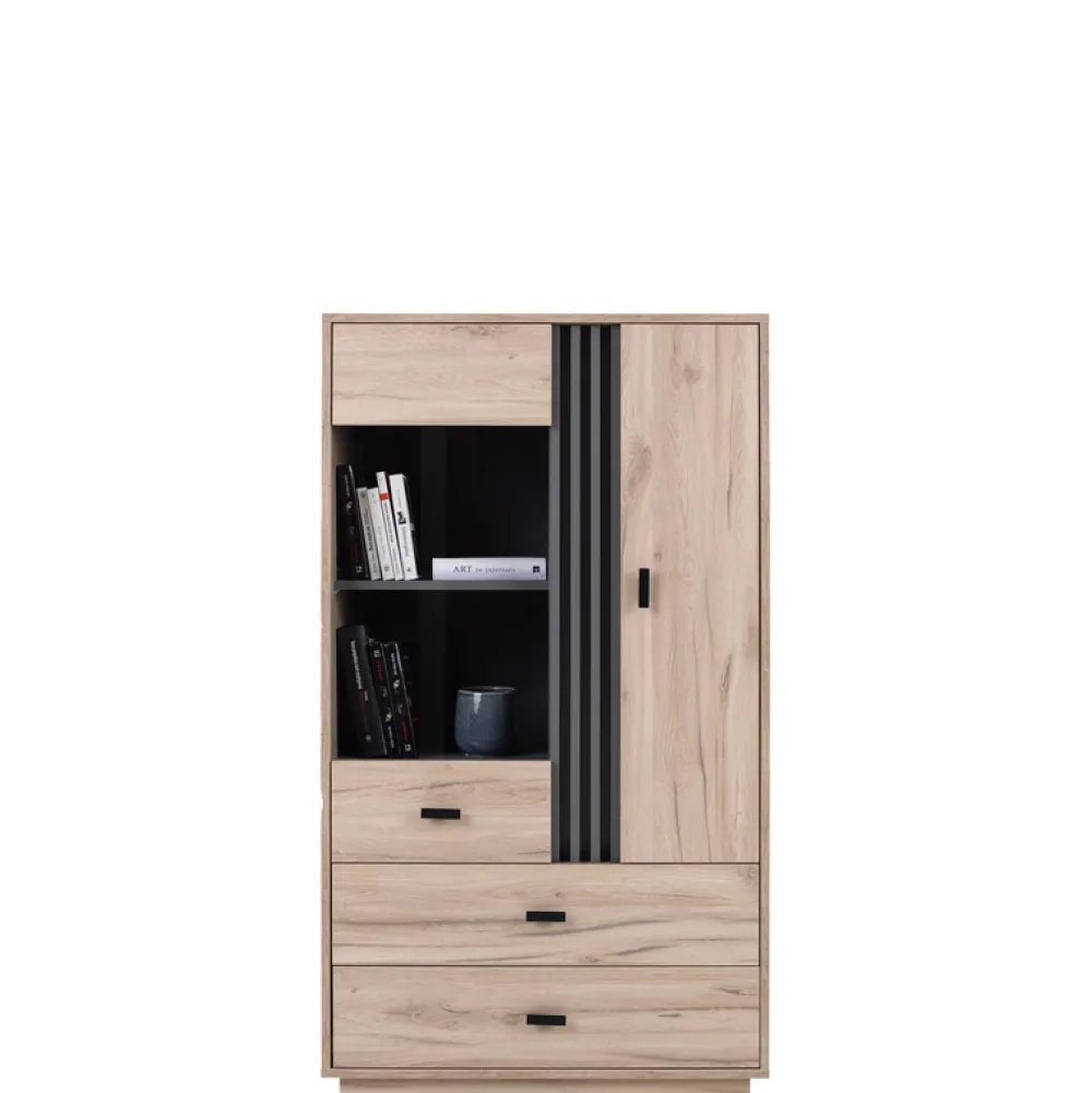 Zestawy Mebli Do Salonu|Witryny>MEBLAR Witryna do salonu 80 cm AGRA